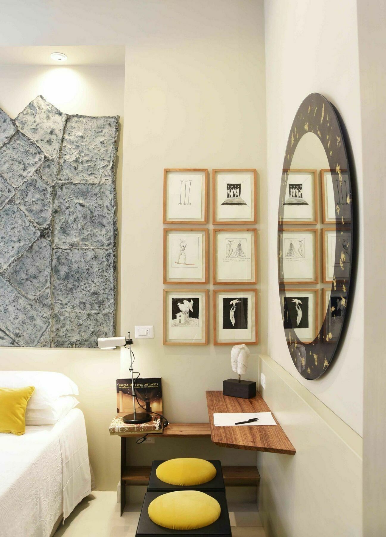Atelier Ines B&B Home Gallery Napoli Bagian luar foto